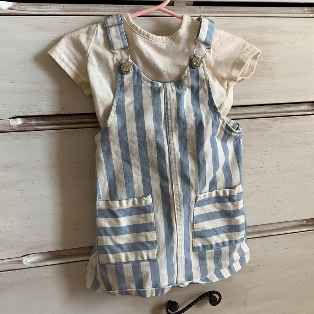 Denim Jumper, 2T. Jessica Simpson brand.